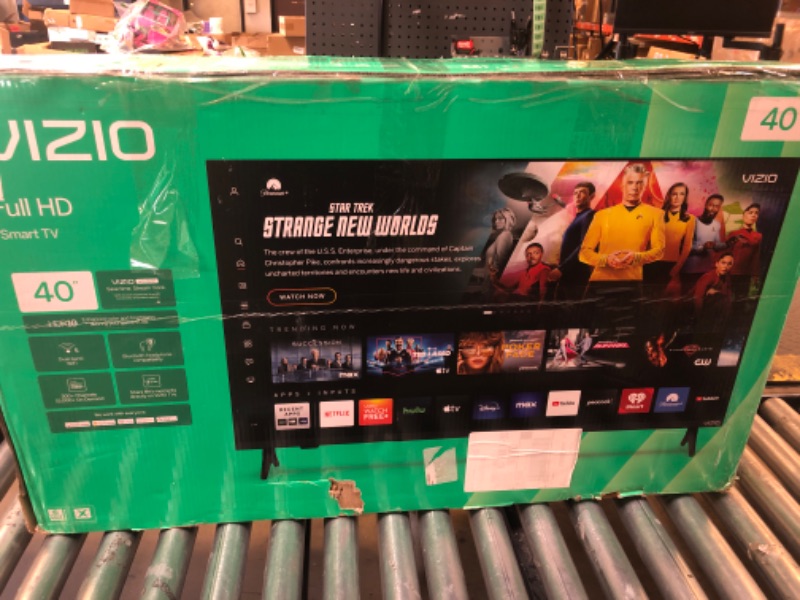 Photo 1 of VIZIO 40-inch Full HD 1080p Smart TV with DTS Virtual: X