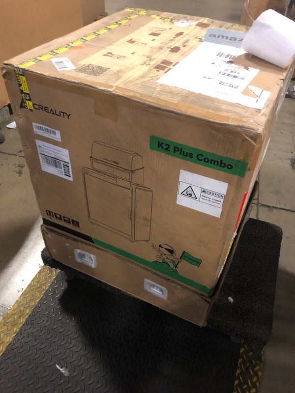 Photo 1 of Creality K2 Plus Combo 3D Printer, Multi Color Printing with New CFS, Max 600mm/s Printing Speed, Full-auto Leveling, Next-Gen Direct Drive Extruder, Dual Al Camera, Build Volume 350 * 350 * 350mm