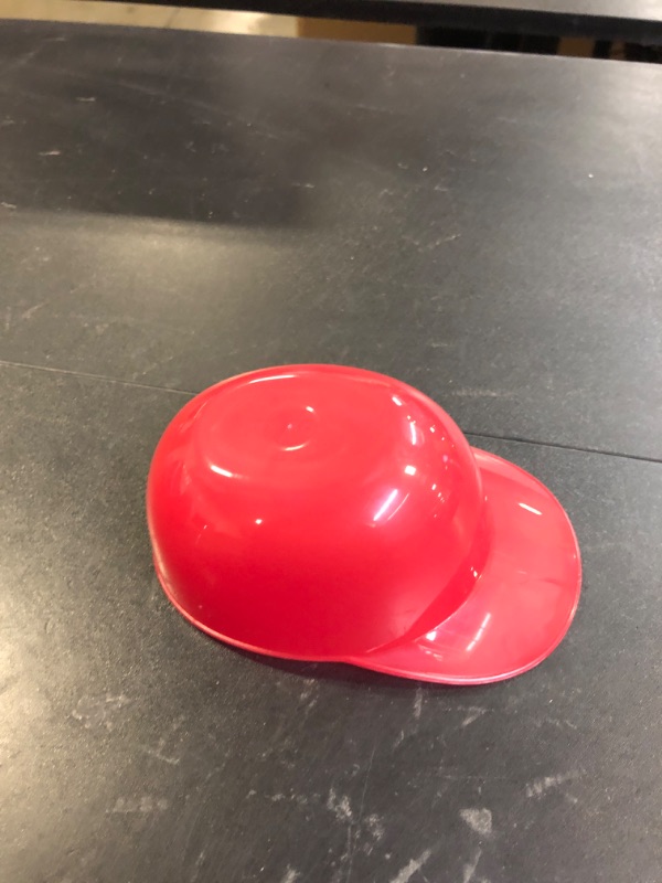 Photo 1 of  Mini Ice Cream Batting Helmet Red
