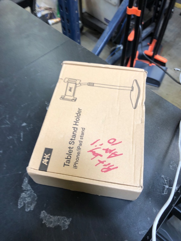 Photo 1 of AHK Tablet Stand Holder, Angle Height Adjustable Tablet & Phone Stand for Desk, Thick Case Friendly iPad Holder Stand Compatible with(4.7-12.9") iPad, ipad Pro 12.9, Air Mini 4, iPhone, Kindle, Switch