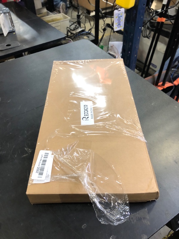 Photo 1 of RECCAZR Ergonomic Keyboard, Wired Computer Keyboard with Wrist Rest, Wave Keyboard for Natural Typing,Spill-Resistant Keyboard Compatible with Windows/PC/Laptop(Black)