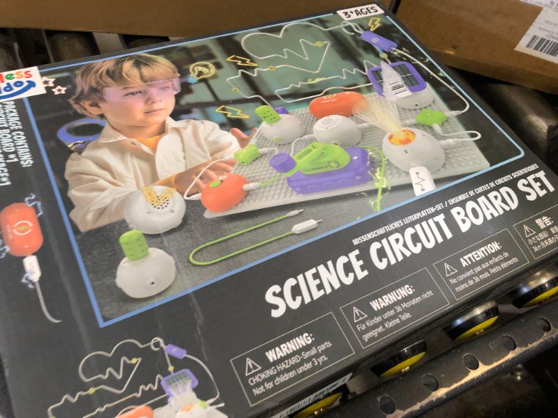 Photo 1 of Science Kits for Kids - STEM Kits for Kids, Electronics Exploration Kit, Over 150 Projects, 14 Circuit Parts, STEM Educational Toy Gifts for Kids Boys Girls Ages 3 4 5 6 7 8 9 10 11 12