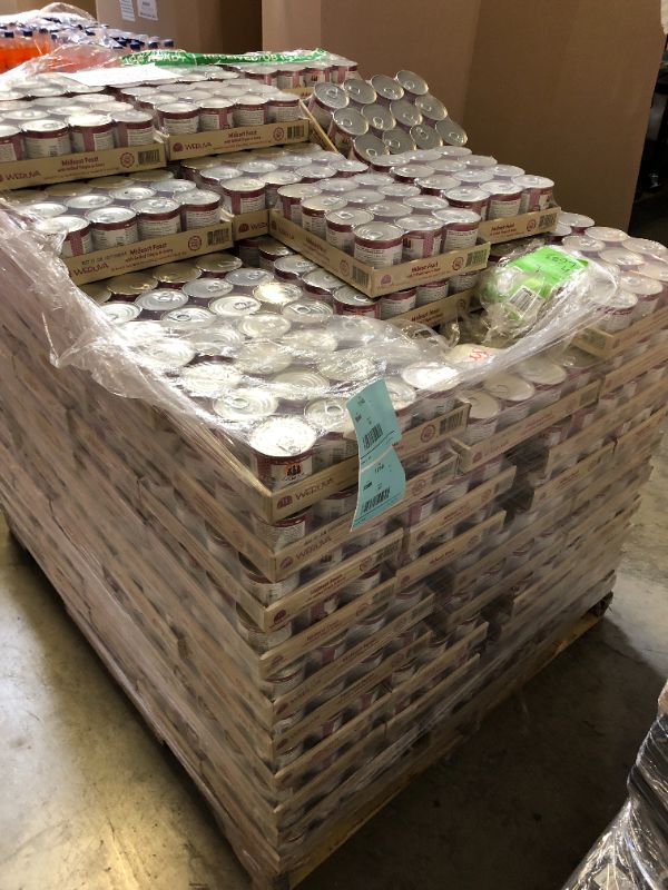 Photo 1 of 145 cases  Bulk exp date 06/2027-----Weruva Classic Cat Food, Mideast Feast with Grilled Tilapia in Gravy, 10oz Can (Pack of 12)-----sold as is