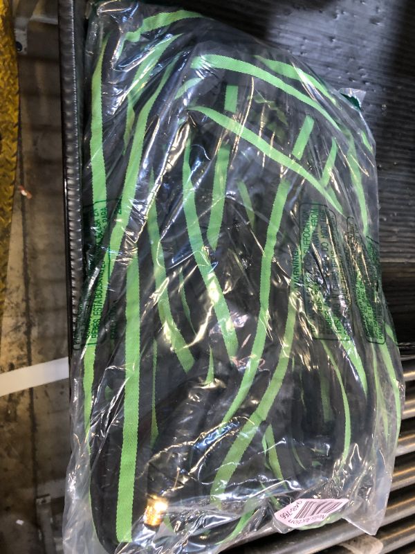 Photo 1 of HODUP 50FT Lightweight Super Flexible Garden Hose - Kink-Free, Non-Expanding, Easy Storage for Yard Lawn Outdoor Use (Black-Green)