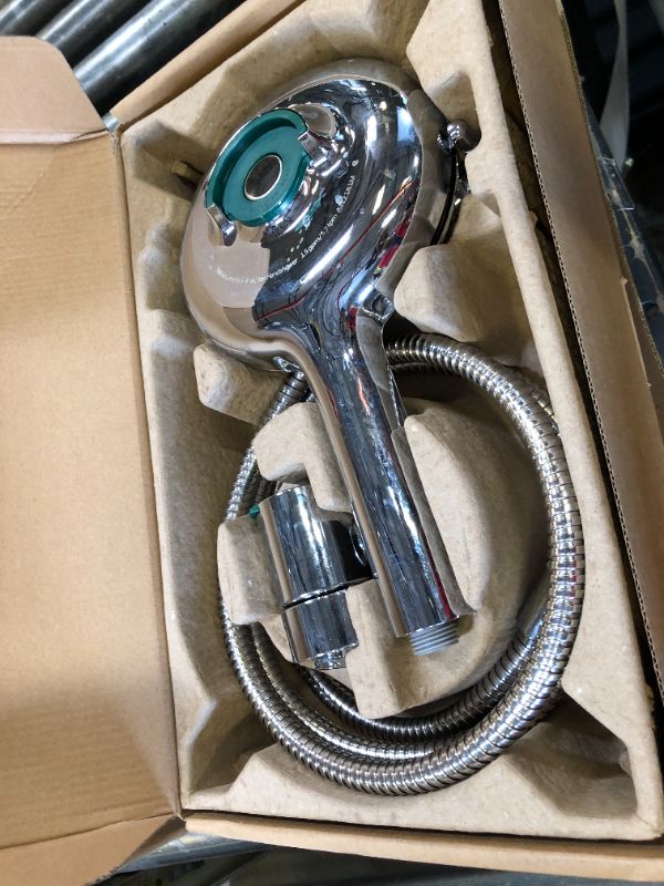Photo 1 of Brondell Nebia Yuba HandHeld Shower Head, 60" Stainless Steel Hose, 5 Setting, Precision Nozzle, Chrome