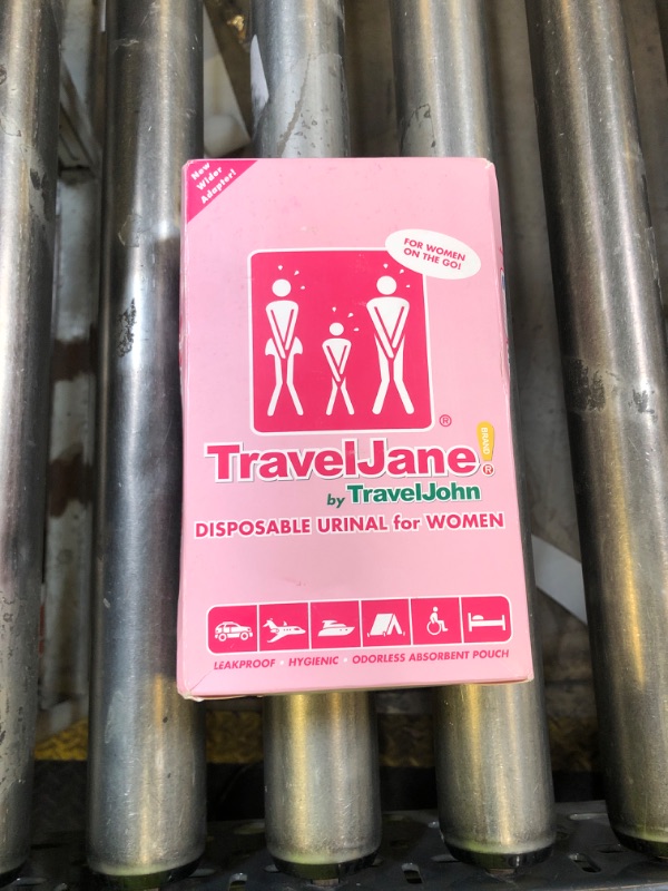 Photo 1 of TravelJane Disposable Urinal for All Genders, Adults, and Children (6 Pack)