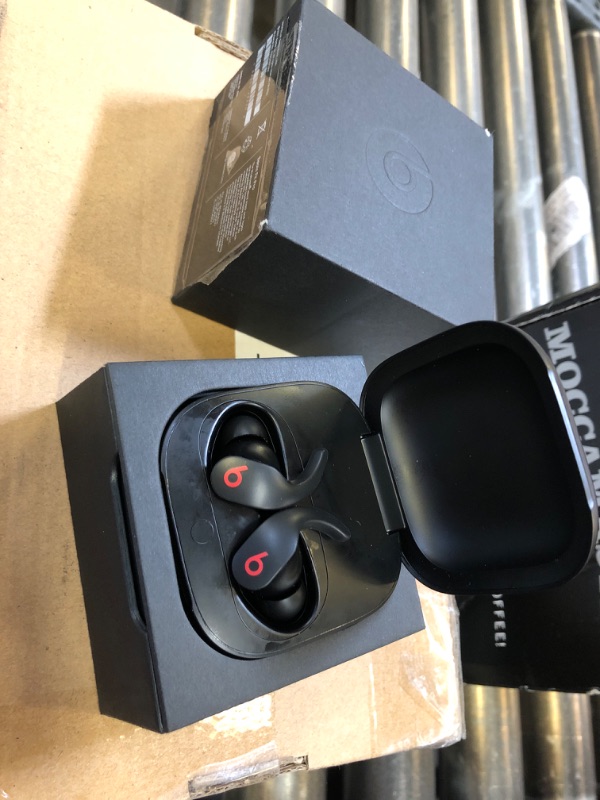Photo 1 of Beats Fit Pro - True Wireless Noise Cancelling Earbuds - Apple H1 Headphone Chip, Compatible with Apple & Android, Class 1 Bluetooth, Built-in Microphone, 6 Hours of Listening Time - Beats Black
