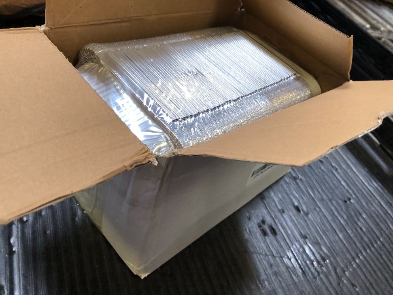 Photo 1 of FUIIKEEM 50Pack - Aluminum Pans with Lids -1LB(5"×4"),Foil Pans - to Go Food Containers,Recyclable Aluminum Foil with Strong Seal for Cooking, Baking,Meal Prep,Take Out,Freeze