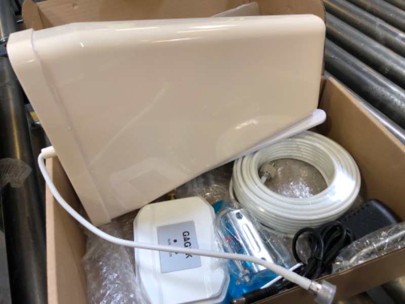 Photo 1 of 2025 Latest AT&T Cell Phone Signal Booster AT&T Signal Booster ATT Cellular Booster for 5G 4G LTE on Band 12/17 AT&T Cell Phone Booster AT&T Cell Booster ATT Signal Extender Boost Call/Data White
