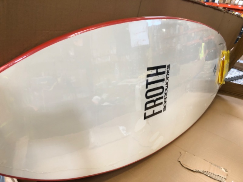 Photo 1 of Boardworks Froth! | Soft Top Surfboard | 3 Fins | Wake Surfboard | 5' 6" | Papaya