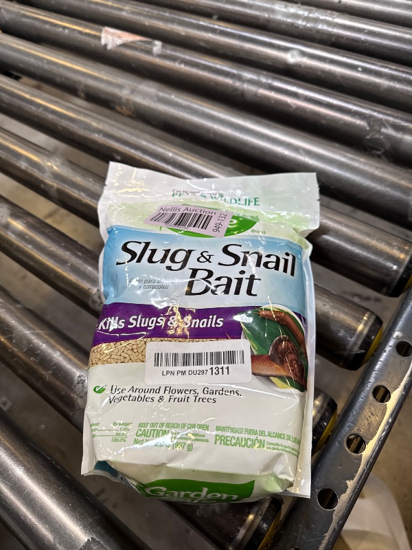 Photo 1 of Garden Safe Brand Slug & Snail Bait Granules, 2 Pounds, Slugs & Snails Begin to Die Within 3 to 6 Days, Can Be Used Around Pets & Wildlife, For Lawns, Gardens & Greenhouses, 1 Pack