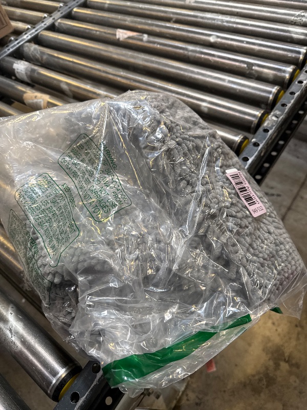 Photo 1 of OLANLY Bathroom Rugs 36x24, Extra Soft Absorbent Chenille Bath Rugs, Rubber Backing Quick Dry, Machine Washable Bath Mats for Bathroom Floor, Tub and Shower, Home Decor Accessories, Grey