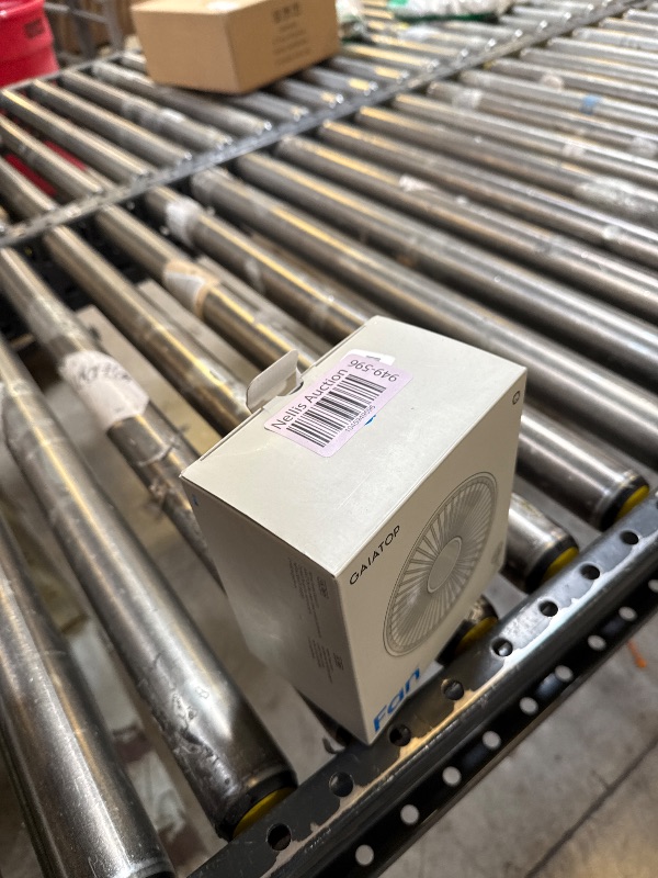 Photo 1 of Gaiatop Baby Stroller Fan, 4000mAh Oscillating Mini Portable Fan with Light, 4 Speeds Battery Operated Small Handheld Desk Fan, 360° Rotate Flexible Tripod Clip On Fan for Car Seat Crib Travel Black