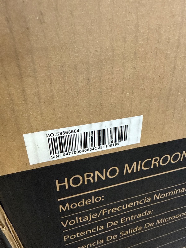 Photo 1 of Toshiba ML-EM62P(SS) Large Countertop Microwave with Smart Sensor, 6 Menus, Auto Defrost, ECO Mode, Mute Option & 16.5" Position Memory Turntable, 2.2 Cu Ft, 1200W, Stainless Steel