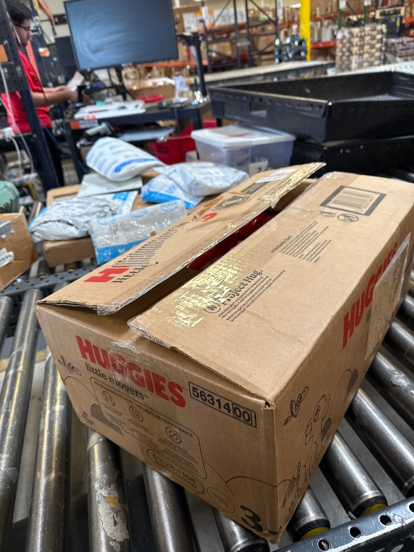 Photo 1 of Huggies Size 3 Diapers, Little Movers Baby Diapers, Size 3 (16-28 lbs), 168 Count, Packaging May Vary