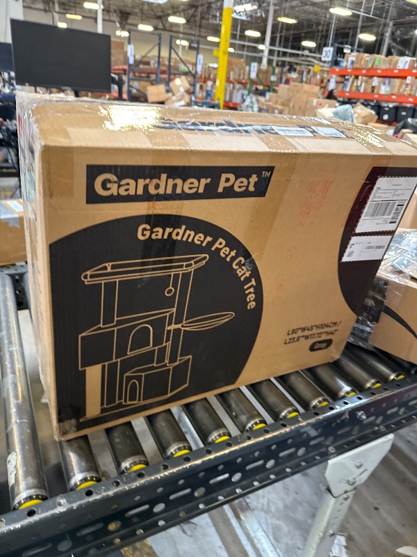 Photo 1 of Gardner Pet 41" Tall Cat Tree for Large Cats, Heavy Duty Cat Tower with 3.2in Posts & Washable Top Perches, Space-Saving Cat Furniture with Replaceable Natural Sisal for Apartments, Easy to Assembly