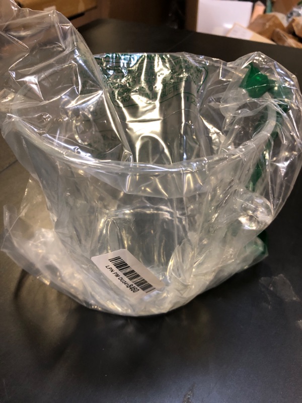 Photo 1 of Ice Buckets for Parties, Clear Glass 2 Liter Tub for Drinks and Parties, Food Grade, Perfect for Wine, Champagne or Beer Bottles