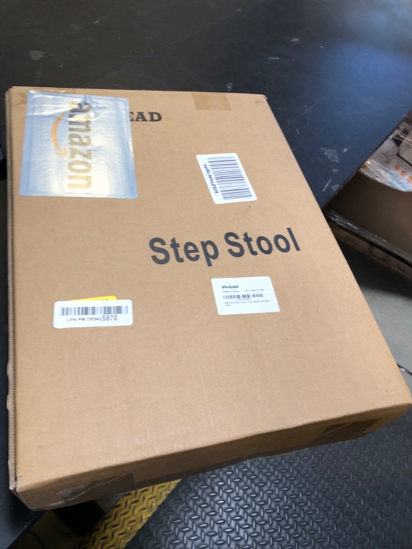 Photo 1 of SPACELEAD Mobility Step Stool for Adults & Seniors, Indoor/Outdoor Portable Stair Assist, Anti-Slip Platform for Bathroom? Kitchen, Office, and Bedroom, 600lbs Capacity, Black Black