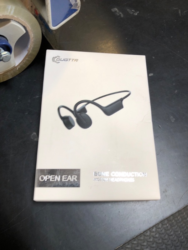 Photo 1 of CHENSIVE Bone Conduction Headphones Bluetooth 5.3, Open Ear Headphones with Mic, 7H Playtime Wireless Headphones, IPX5 Sweatproof Lightweight Sports Headset for Running, Cycling, Walking