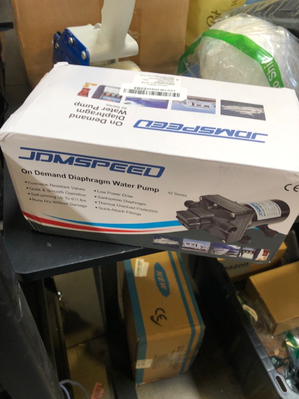 Photo 1 of DICMIC 3.0 GPM 12V 55 PSI Revolution Water Pump Compatible with Camper, RV, Shower, Sprayer Replace# 4008-101-A65, 4008-101-E65