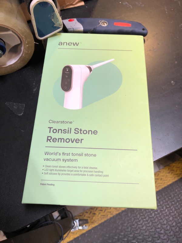 Photo 1 of Electronic Vacuum Tonsil Stone Remover with LED Guidance Light - Hassle-Free Instant Suction - Tonsil Stone Removal Kit - Patent Pending (White)
