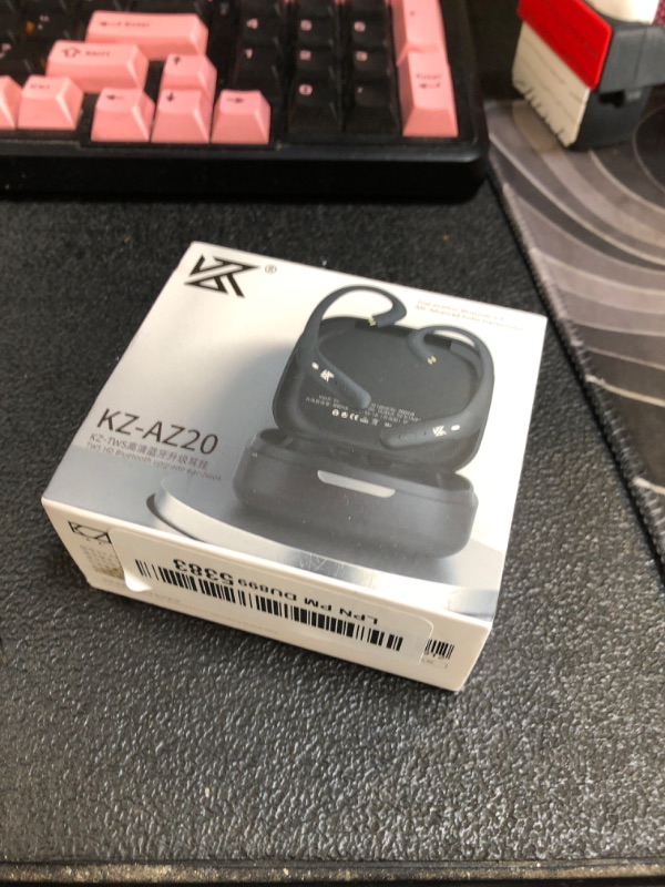 Photo 1 of erjigo KZ AZ20 TWS Bluetooth 5.3 Adapter Earhook,KZ Q5171 True Wireless TWS Plug 54Hours for 0.78/0.75 HiFi Sport Earbuds Headphones