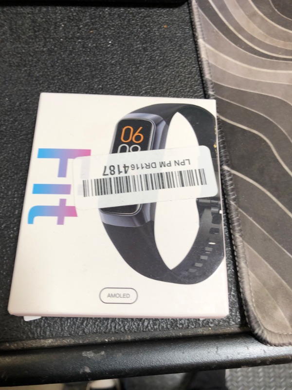 Photo 1 of Fitness Tracker with Step Counter/Calories/Stopwatch, Activity Tracker, Health Tracker with Heart Rate Monitor, Sleep Tracker,1.10''AMOLED Touch Color Screen, Pedometer Watch for Women Men