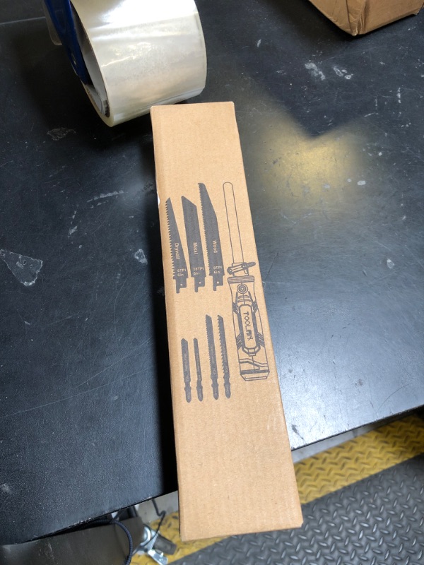 Photo 1 of TOOLAN: 8-In-1 Multi Blades Hand Saw, Drywall Cutter Saw. Hacksaw. Long Blade Hand Saw, Jab Saw, For Cutting Drywall, Sheetrock, Wood, Metel, Plastic, Plywood. Blade Quick Change Mechanism.