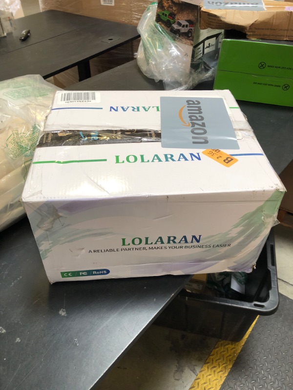 Photo 1 of LOLARAN AL1000 Money Counter Machine with Value Counting, Support Dollar and Euro, UV, MG, MT, IR, DD Counterfeit Detection, Cash Counter with LCD Display, Batch and Add, 1,000 Notes/Min