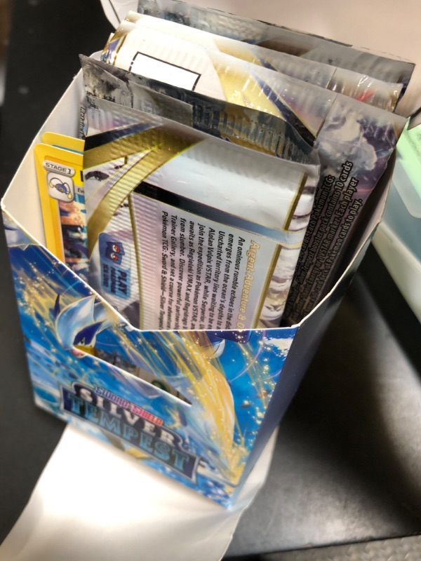 Photo 1 of Pokemon TCG: Sword & Shield Silver Tempest Booster Bundle