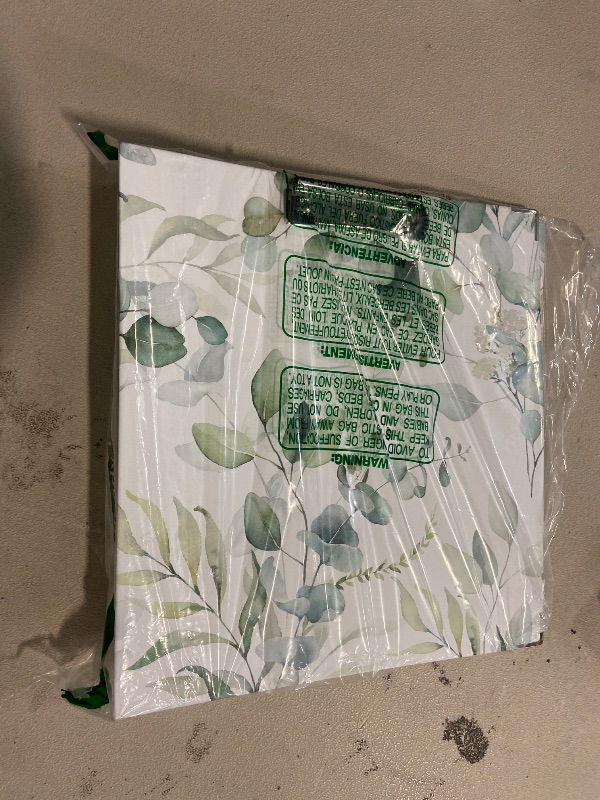 Photo 1 of 3 Ring Binder with clipboard, 1 inch 8.5 x 11 in Letter Size View Binders Organizer with Dividers Tabs & Clear Sleeves, School Supplies, Office Supplies, Eucalyptus Leaf
