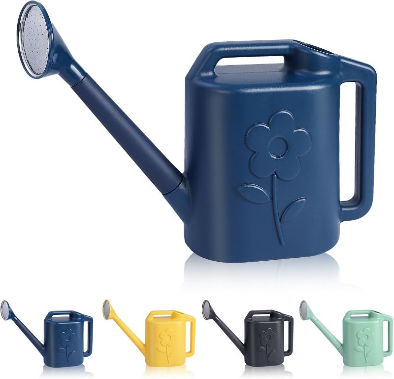 Photo 1 of Watering Can for Indoor Plants with Removable Long Spout and Stainless Steel Shower Head Flower Watering Can 90oz,2.8L