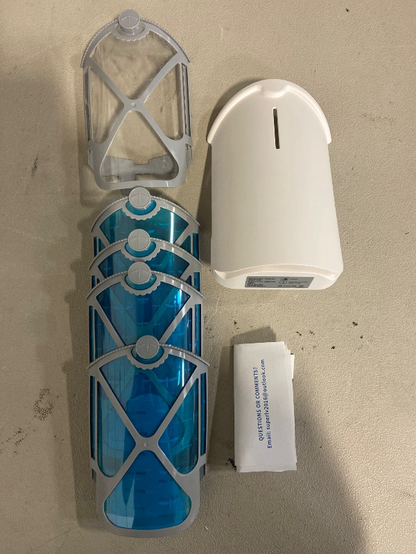 Photo 1 of Flying Insect Trap, Attracts and Traps Flying Insects Fruit Flies Mosquitoes, Compatible with ZEVOM364A Refill(1 Plug-in Base + 5 Cartridges)