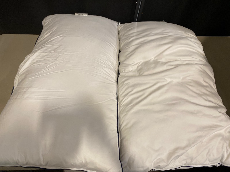 Photo 1 of Pillows Queen Size Set of 2, Hotel Quality Bed Pillows for Sleeping 2 Pack, Cooling Pillows for Side Back and Stomach Sleepers, Down Alternative Luxury Soft Supportive Fluffy Pillows (18x28)