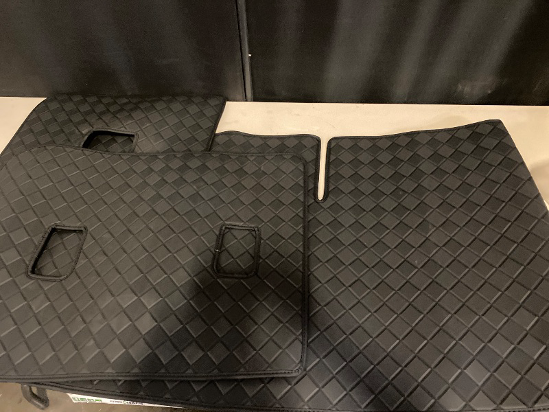 Photo 1 of TTX LIGHTING Trunk & Rear Backrest Mat for 2018-2025 Ford Expedition/Lincoln Navigator - Custom Fit All Weather PU Leather Seat Back Cover Cargo Mat (No Max or L Models)