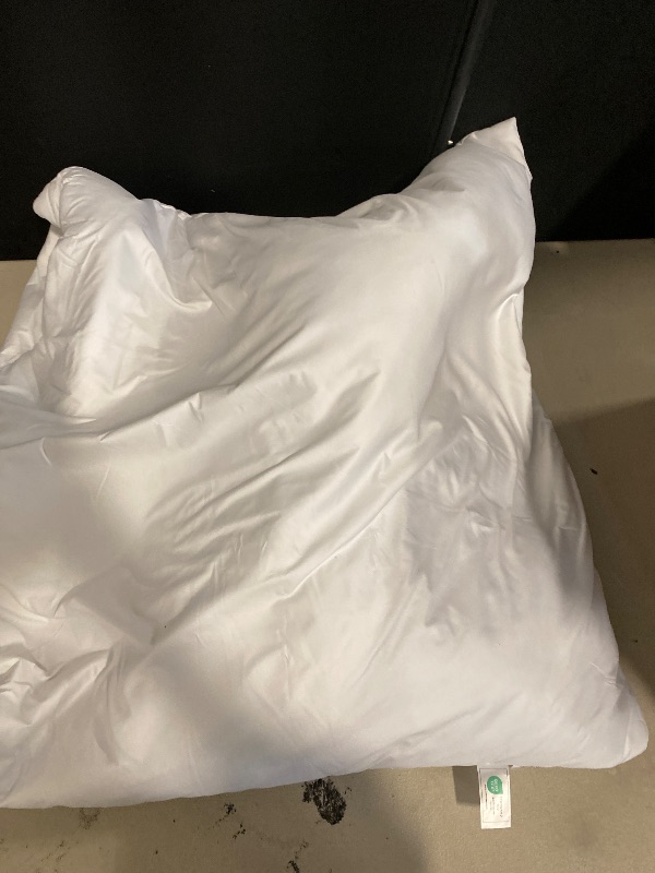 Photo 1 of 26 x 26 Feather Down Throw Pillow Insert, 1 Pack Euro Pillow for Decorative Bed Cushion Couch Sofa