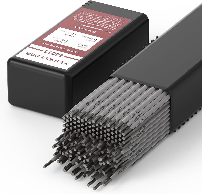 Photo 1 of 2 Pack YESWELDER E6013 1/8'' 10LB Welding Rod Carbon Steel Stick Electrodes