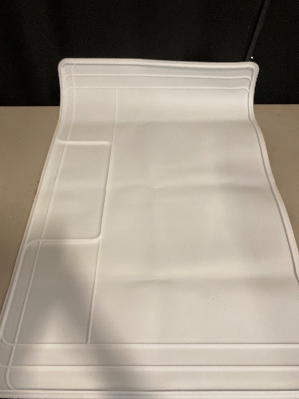 Photo 1 of The Original Under Sink Mat - Adjustable Silicone mat, Waterproof Under The Sink Bathroom Vanity Mat, Under sink mats for kitchen waterproof - 28" x 19" or smaller