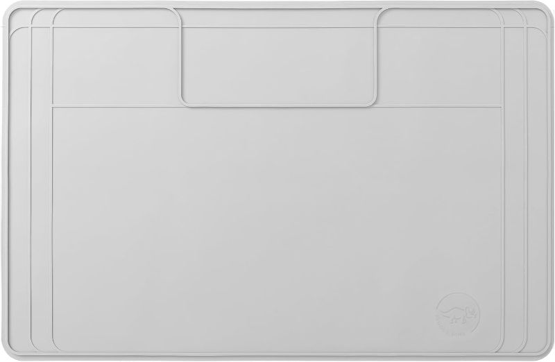 Photo 1 of The Original Under Sink Mat - Adjustable Silicone mat, Waterproof Under The Sink Bathroom Vanity Mat, Under sink mats for kitchen waterproof - 28" x 19" or smaller