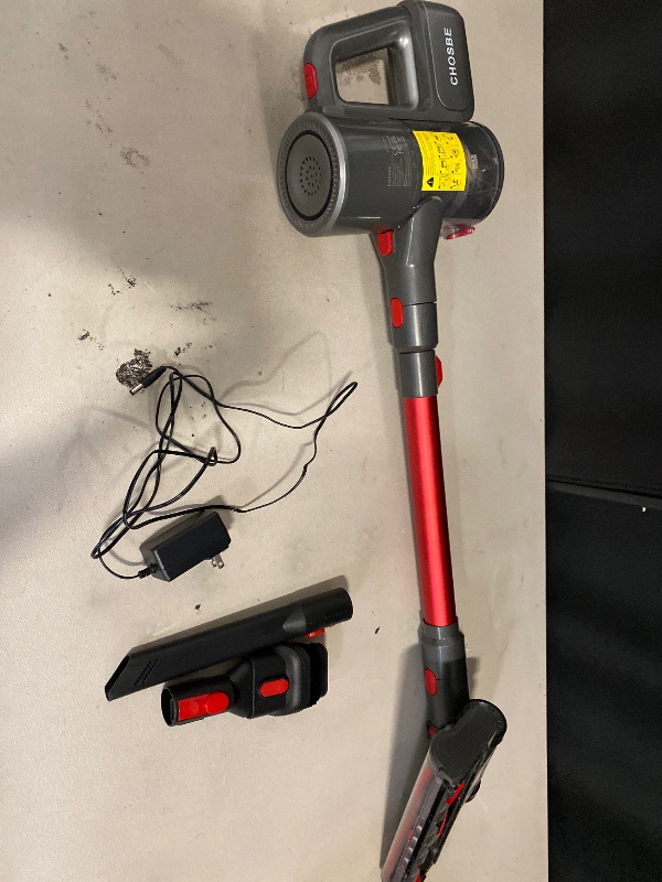 Photo 1 of Cordless Vacuum Cleaner, 500W/40Kpa Stick Vacuum with 45Mins Runtime, Self-Standing Vacuum Cleaners for Home, Anti-Tangle, 1.5L Dust Cup, Rechargeable Vacuum for Hardwood Floor Carpet Pet Hair