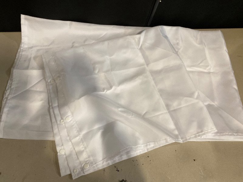 Photo 1 of 1 Pack Hotel Fabric Snap in Shower Curtain Liner Replacement Removable Water Repellent Liner for Bathroom Shower Curtain Liner 70W X 54H(70Wx54H (for 71(W) x74(H) Shower Curtain))