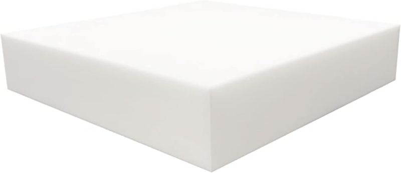 Photo 1 of Foamy Foam High Density 6 inch Thick, 24 inch Wide, 24 inch Long Upholstery Foam, Cushion Replacement