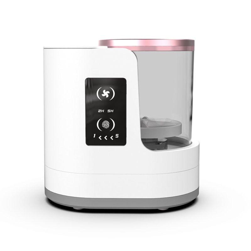 Photo 1 of Makeup Brush Cleaner 5-minute Quick Cleaning LCD Touch Control, 2-hour 5-hour Drying Time, Reverse Power Cleaning, Electric Cleaning Machine for Makeup Brushes