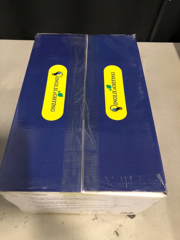 Photo 1 of DLLT LED Recessed Ceiling Lights: 12 Pack 6 Inch 5CCT Ultra-Thin Lighting with Junction Box for Bedroom - 1200LM Brightness 12W Eqv 110W Dimmable Canless Wafer Downlight with ETL&FCC