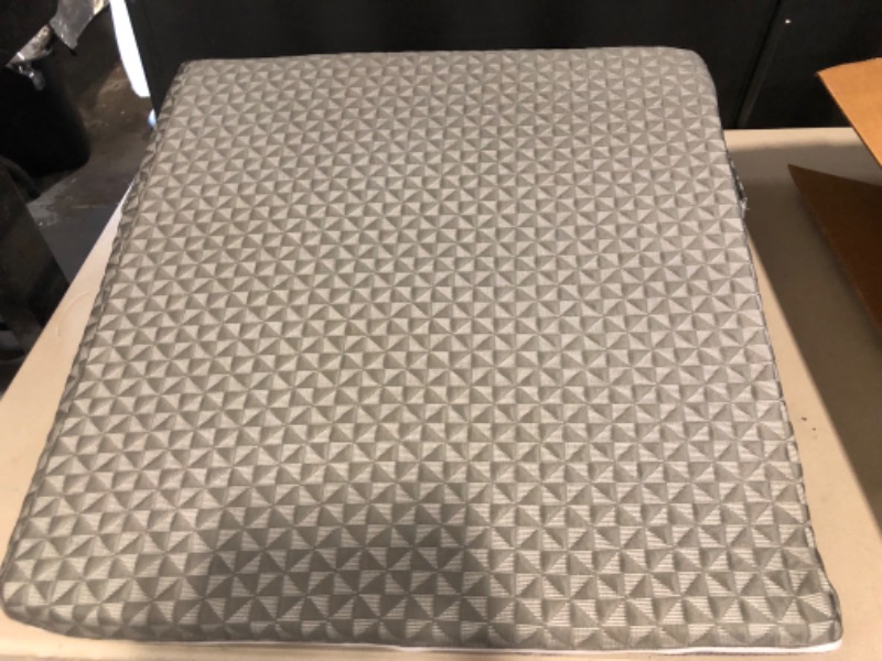 Photo 1 of Wedge Pillow 7.5" Bed Wedge After Surgery, Back Pain Relief, Memory Foam Pillow Triangle Incline Wedge for Back Support, Leg Elevation?Grey?