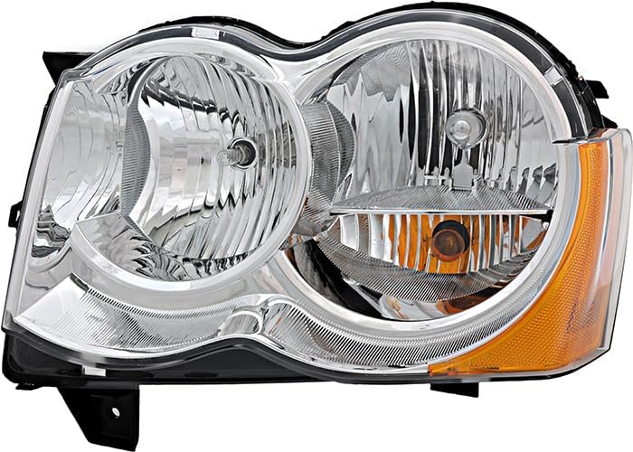 Photo 1 of For Jeep Grand Cherokee Headlight Lamp 2008 2009 2010 Halogen Driver Left Side
