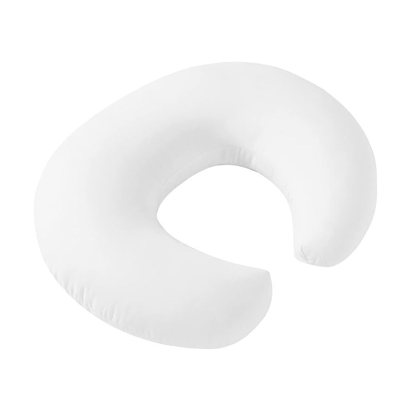 Photo 1 of Nursing Pillow and Positioner with Cover for Breastfeeding and Bottle Feeding, Propping Baby, Tummy Time, Baby Sitting Support, Awake-Time Support (Pillow Only, 22" x 17.7" x 5.9")