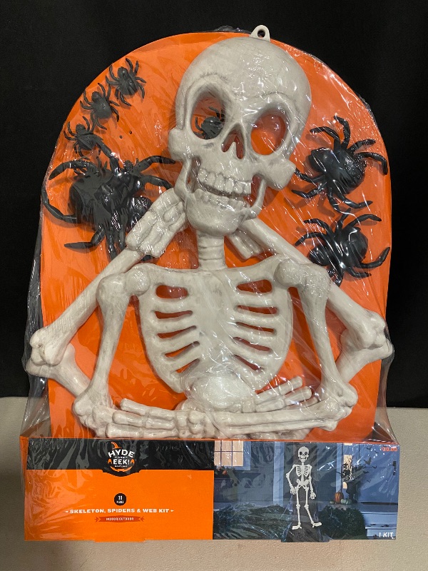 Photo 1 of 11pc Skeletons and Spiders Halloween Decorative Scene Setter Kit - Hyde & EEK! Boutique™