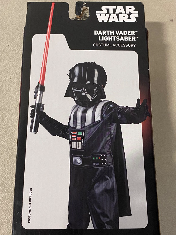 Photo 1 of Star Wars Darth Vader LightSaber for Halloween Costume 