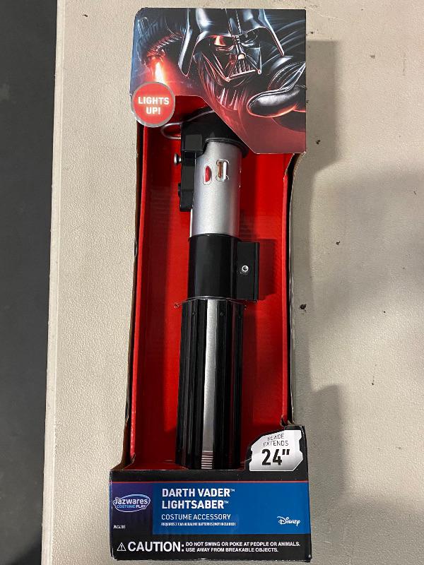 Photo 1 of Star Wars Darth Vader LightSaber for Halloween Costume 